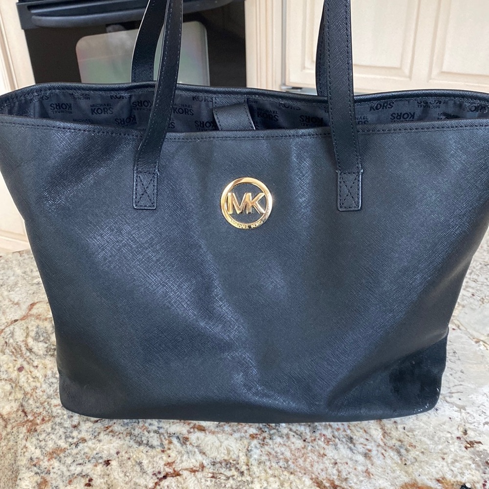Michael joes black tote